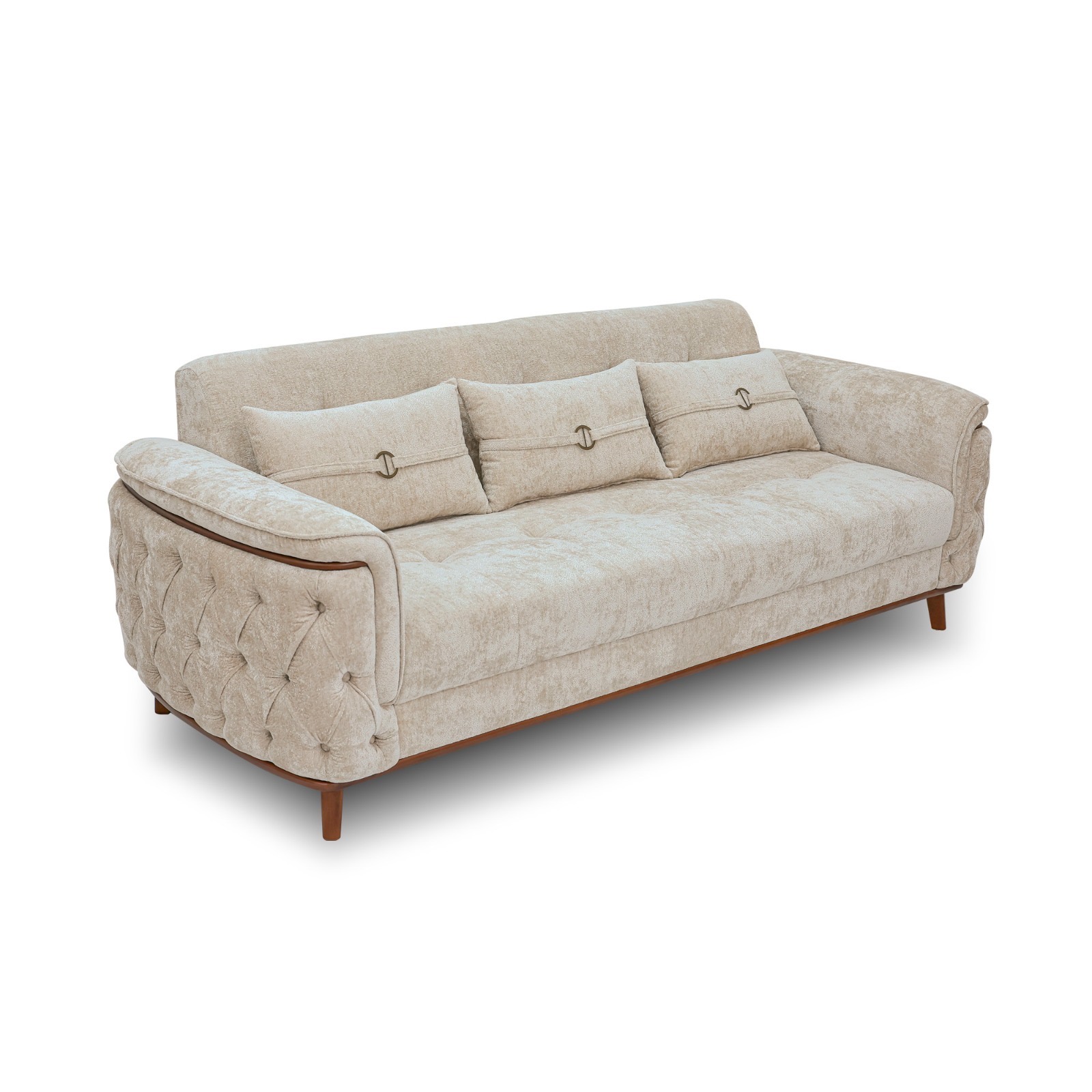 Chesterfield Beige Sofa