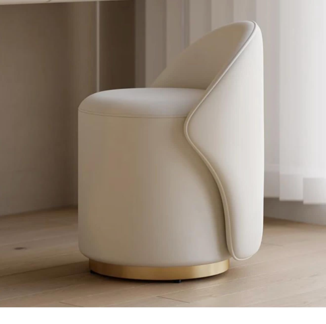 Boudoir Vanity Stool
