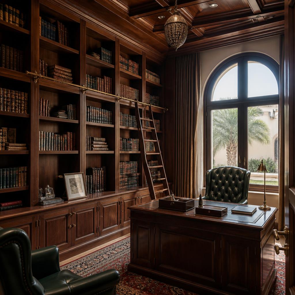 Majlis seating built to spec