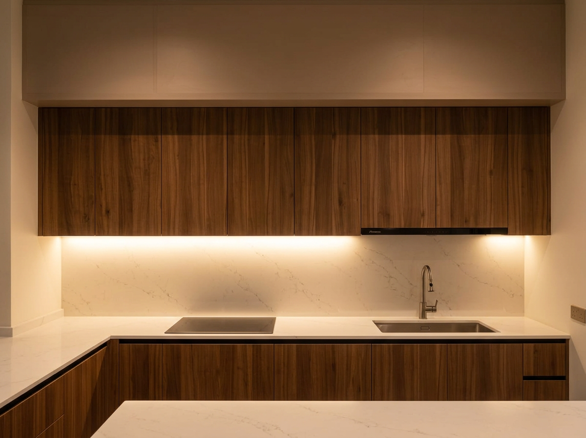 Walnut Cabinetry Detail