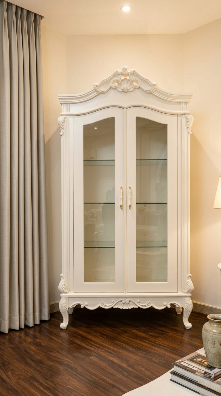 Ornate Display Cabinet
