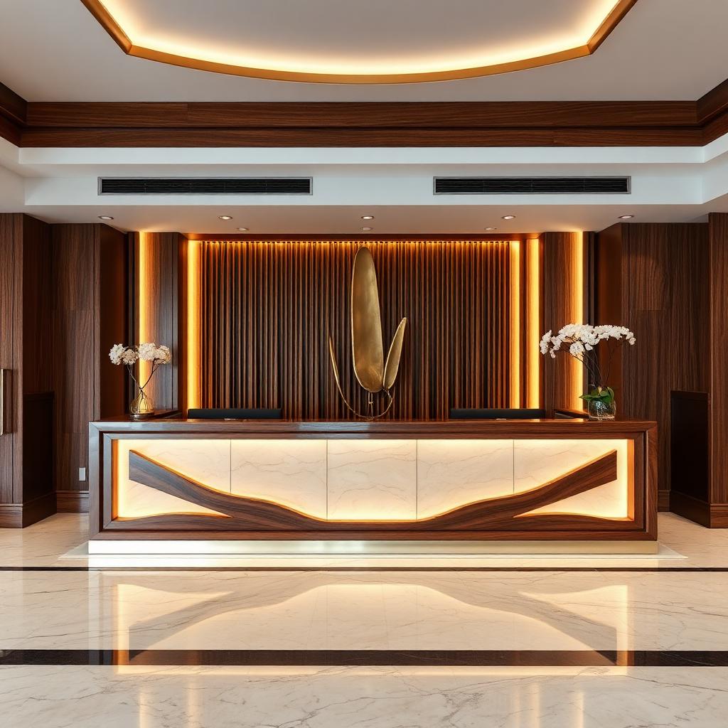 Hotel Lobby Desk