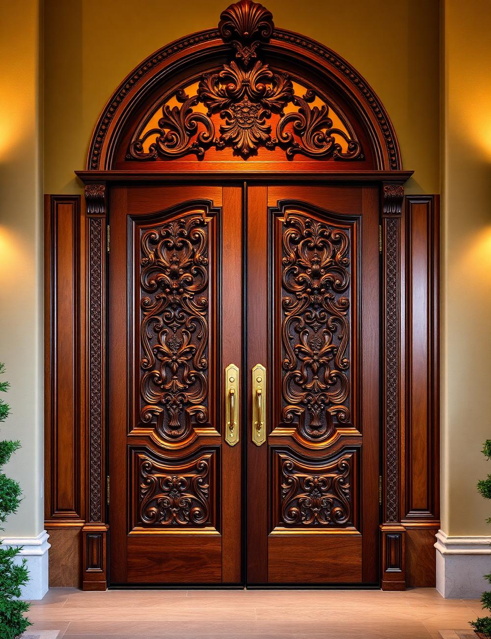 Carved Wooden Doors